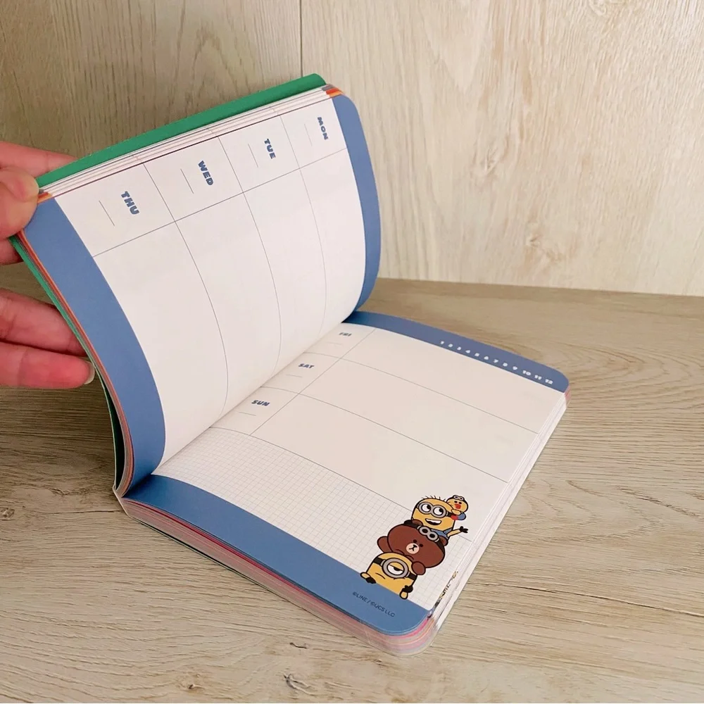 🌹 Line Friends and Minions Planner